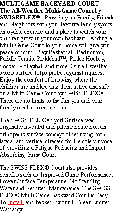 Swiss Flex Install