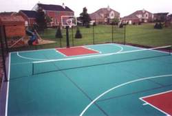 multi-game court