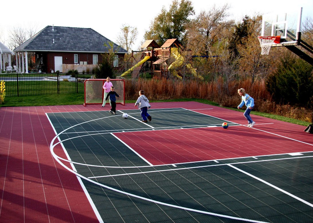 backyard multi game court