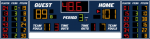 23x6 Basketball Scoreboard with Player Stat Panels