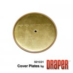 5in Brass Plated Cover