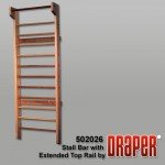 Stall Bar with Extended Top Rail