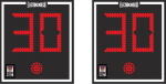 24x27 Basketball Shot timer set