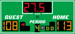 6.5x3 compact basketball scoreboard