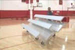 2 Row -21ftL -Standard Height, (2) Foot Planks, 287 lbs Seats 28