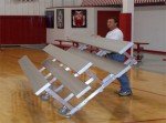 Tip and Roll Bleachers