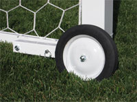 Wheel kit for portable soccer goals