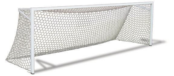 24ftX8ft Competition Portable Aluminum Soccer Goal (Pair)